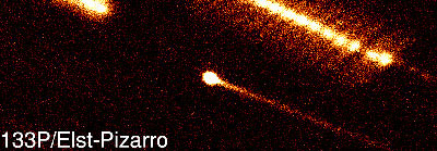Foto ini adalah Komet Kahoutek yang diambil dari Tim Laboratorium Fotografi Bulan dan Planet dari Universitas Arizona.