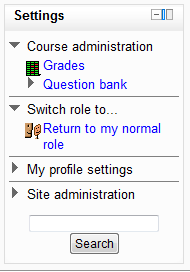 7 Gambar 7. Settings Search Forums Block ini menyediakan fitur search untuk mencari informasi yang anda butuhkan pada forum.
