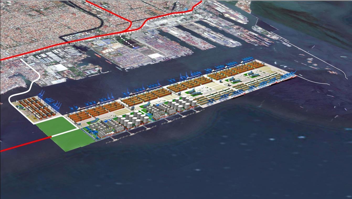 PHASE I (2012 2017) CT : Container Terminal PT :