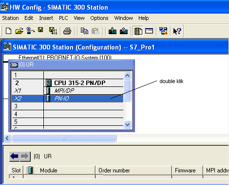 b. Buka program Simatic manager lalu atur PG/PC interface