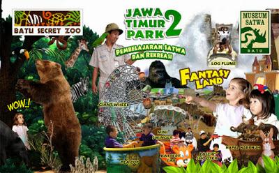Batu City Tour Jatim Park 1 yang berada di Kota Wisata Batu, Malang ini memiliki aneka wahana menarik untuk Anda nikmati. Inilah tempat wisata Malang yang mengusung konsep taman bermain dan belajar.