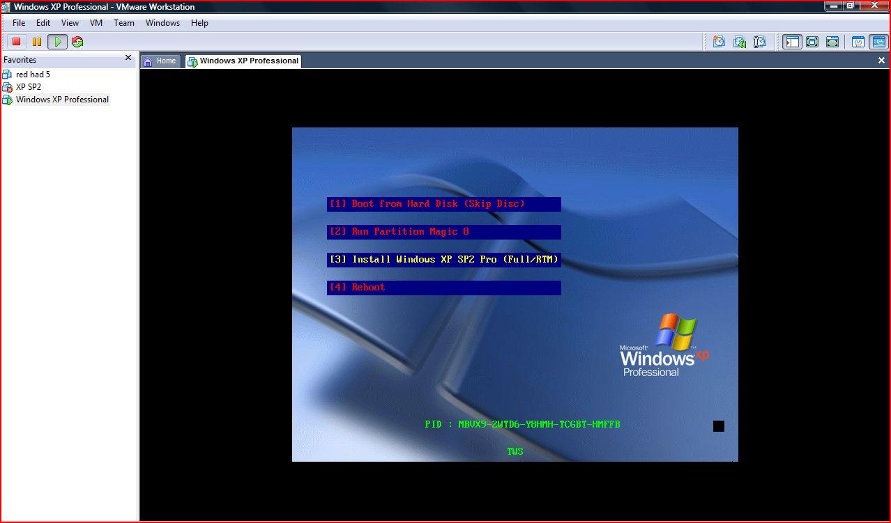Tutorial Proses Intalasi Windows XP SP2 dalam Oracle VMWare.