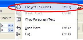 2. Kemudian kita akan merubah objek persegi tadi menjadi bentuk curva atau curves dengan tujuan agar dapat kita modifikasi bentuknya.