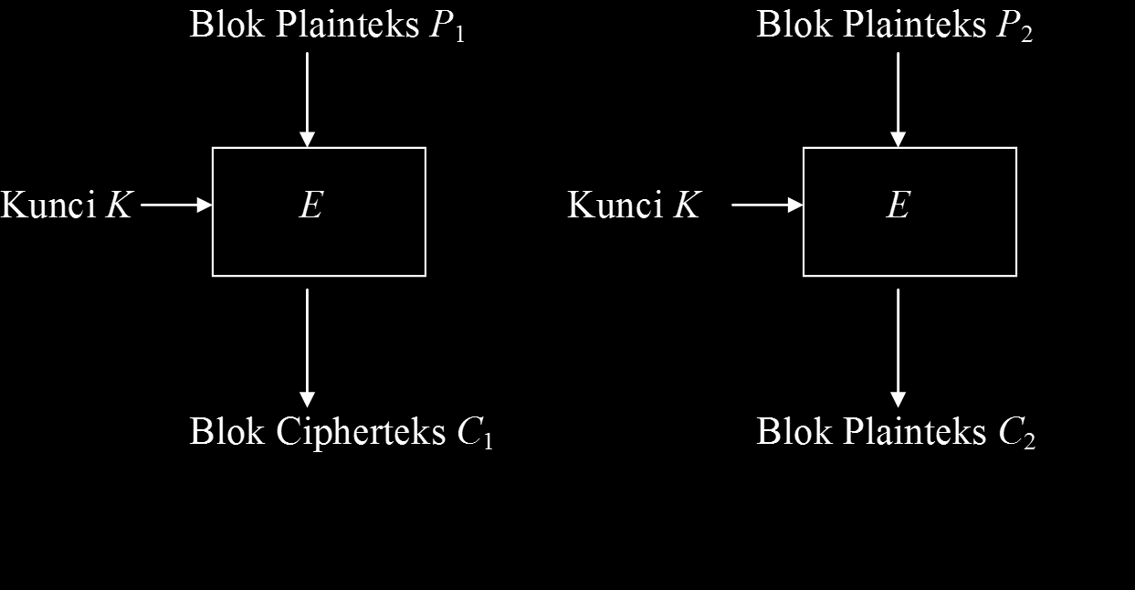 Kunci, plainteks, cipherteks, semua diproses dalam rangkaian bit, dimana dalam pemrosesannya paling banyak menggunakan operasi bit xor.