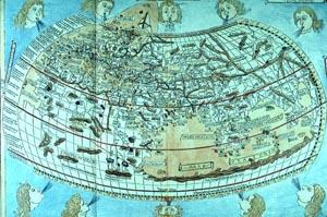 Eratosthenes yang menetapkan pertama keliling bumi Peta Pertama di buat oleh Claudius PTOLEMAEUS Memperkenalkan konsep bumi bulat