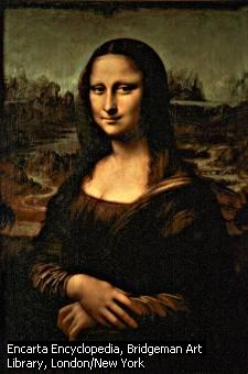 Mona Lisa (1503-1506), painted by the Italian artist Leonardo da Vinci, was also known as La Gioconda, possibly referring to the subject s husband, banker Zanobi del