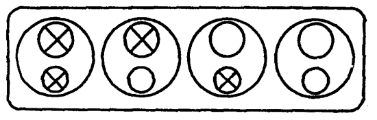Tentukan apakah silinder pertama atau terakhir, yang berada pada posisi saat akhir langkah kompresi. Pada saat akhir langkah kompresi, kedua katup mempunyai celah. Stel katup.