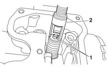 35 Gambar 3.15. Urutan Mengendurkan baut cylinder head (Sumber : Anonim, 2012.4) 2. Melepas Rocker Arms dan Camshaft Kendorkan mur pengunci dan baut penyetel Celah Valve Lepas camshaft 3.