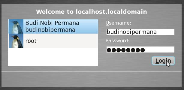 19. Setelah itu kita akan diminta membuat sebuah User Login masukanlah real name, login name anda pada kotak password masukan kembali password yang sama lalu