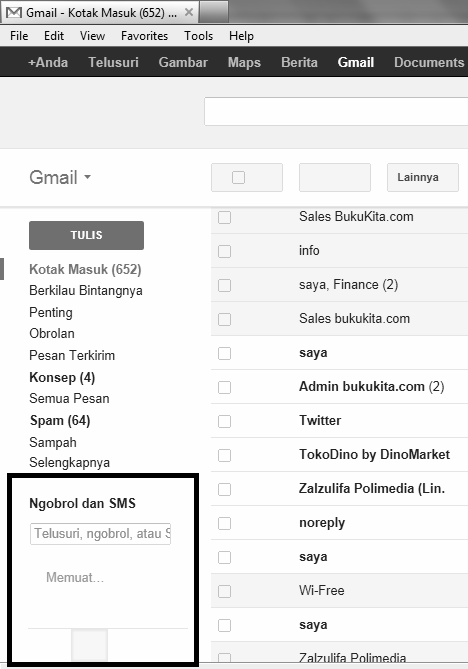 Gambar 2.1. Halaman login Gmail 2.