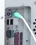 Gb 44. Proses pemasangan socket listrik power supply untuk Hardisk Gb 45. Proses pemasangan socket listrik power supply untuk CD/DVD Rom Gb 46. Setelah socket terpasang pada komponen Hardware Gb 47.