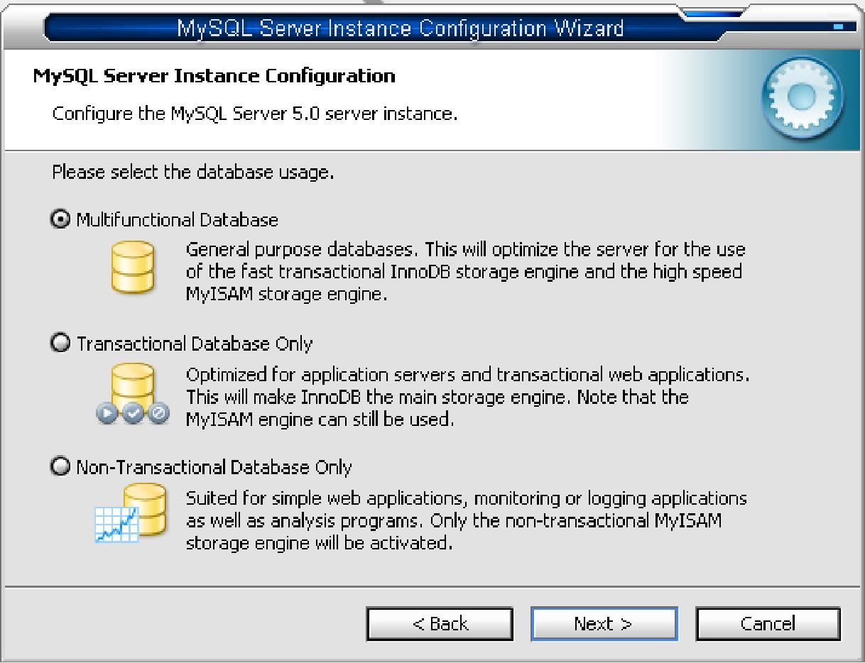 g. Untuk komputer server, setelah diklik pada Detail Configuration, akan muncul konfirmasi Server Machine, dinstal untuk komputert sever.