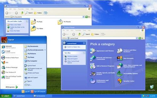 WINDOWS XP Inilah OS Windows yang sempat melegenda, Windows XP. Dipasarkan mulai 25 Oktober 2001, Windows XP adalah sistem operasi untuk pengguna rumahan yang menggunakan kernel NT.