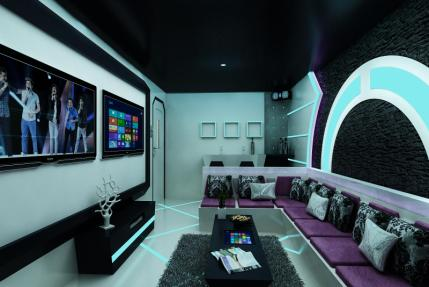 Perancangan Interior Re-Desain Ruang Karaoke dan Lounge Bar Botol Musik di  Makassar - PDF Download Gratis