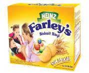 Biskuit Bayi Heinz Farley s tersedia dalam berbagai