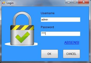 data username dan password, maka user dapat masuk ke dalam