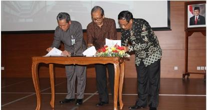 Adaro Indonesia, Rabu (17/12/2014). Pertemuan ini dilaksanakan sebagai bagian dari perjanjian kerjasama antara PT.