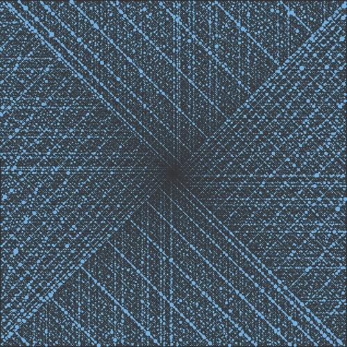 Gambar Ulam Spiral, salah satu pola bilangan prima (zoom out ~100x(I)) Sumber : http://38.media.tumblr.com/tumblr_lxj6at2yi01qendcjo1_500.