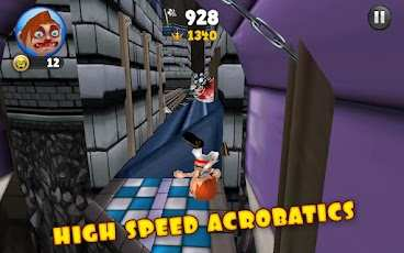 Temple Run juga mengangkat jenis permainan dengan genre arcade dan action.