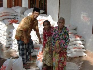 Selama tahun 2014, beras miskin yang disalurkan sebanyak 4.