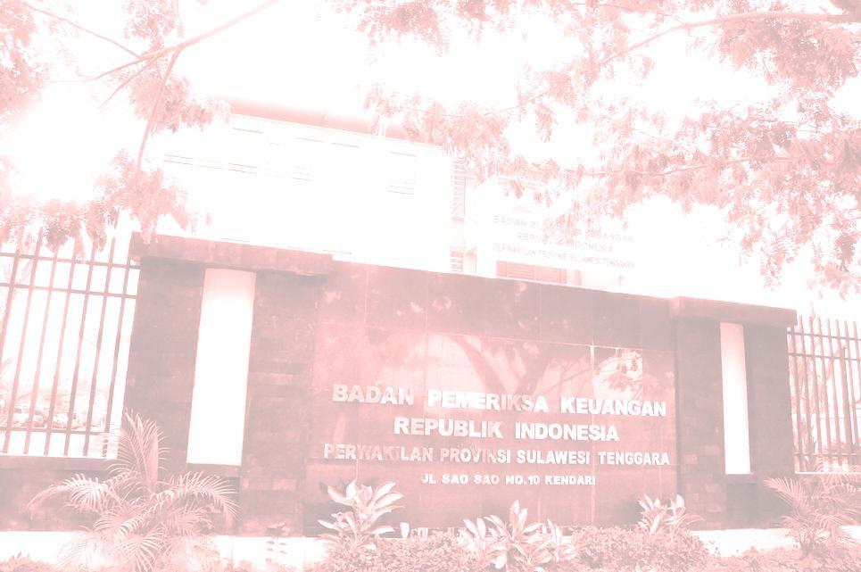BADAN PEMERIKSA KEUANGAN REPUBLIK INDONESIA PERWAKILAN PROVINSI