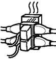 Jangan meletakkan lemari pendingin (refrigerator) di dekat sumber panas seperti kompor, hot plates, dll dan hindari lemari pendingin (refrigerator) dari sinar matahari karena akan mengakibatkan