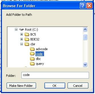 Di antarmuka window Browse For Folder (Gambar 24) : Gambar 24.