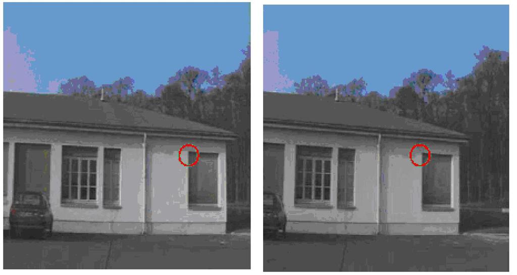 13 berupa sudut yang dibentuk antara kamera dengan objek dan tinggi kamera pada saat pemotretan dilakukan. Gambar di bawah merupakan salah satu contoh dalam triangulasi: Gambar 2.