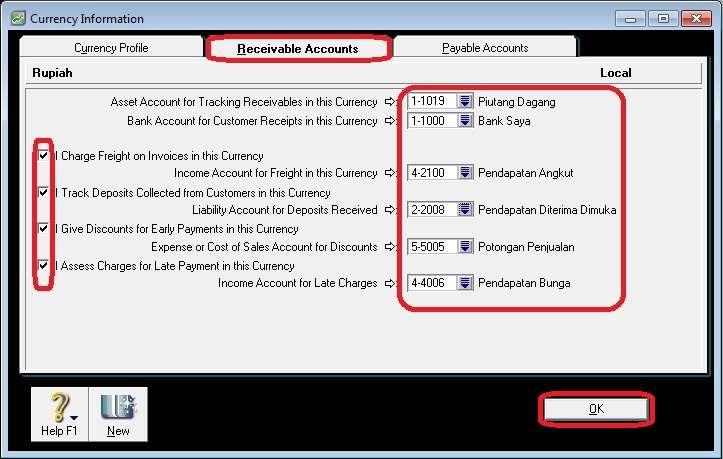 Saya IDR Purchase Link Account - Isikan 2 Linked account pada tab Payable Accounts seperti berikut