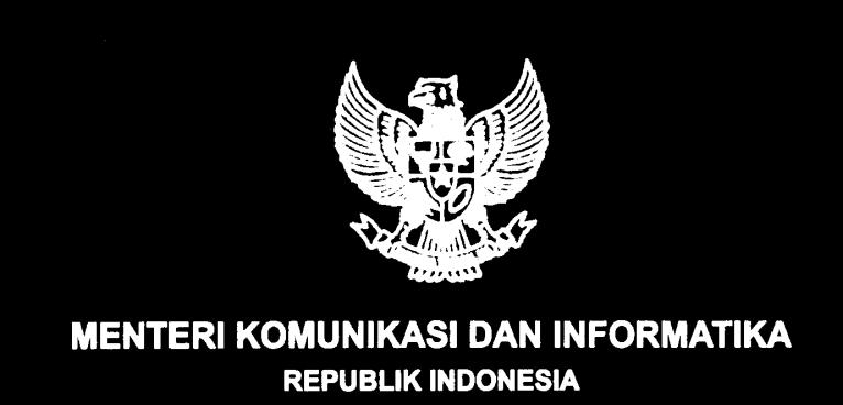 SALINAN PERATURAN MENTERI KOMUNIKASI DAN INFORMATIKA REPUBLIK INDONESIA NOMOR 33 TAHUN 2015 TENTANG PERENCANAAN PENGGUNAAN PITA FREKUENSI RADIO MICROWAVE LINK TITIK KE TITIK (POINT-TO-POINT) DENGAN