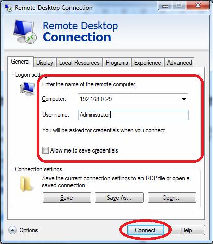 Connectionnya, Lalu Masukkan IP PC A (Wawan) dengan IP