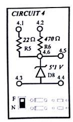 I z = I s I L = V s V z R s I L (4) ALAT PERCOBAAN Multimeter Power Supply Board Edibon M-3 Semiconductors1 Kabel probe dan kabel jumper INSTRUKSI UMUM 1.
