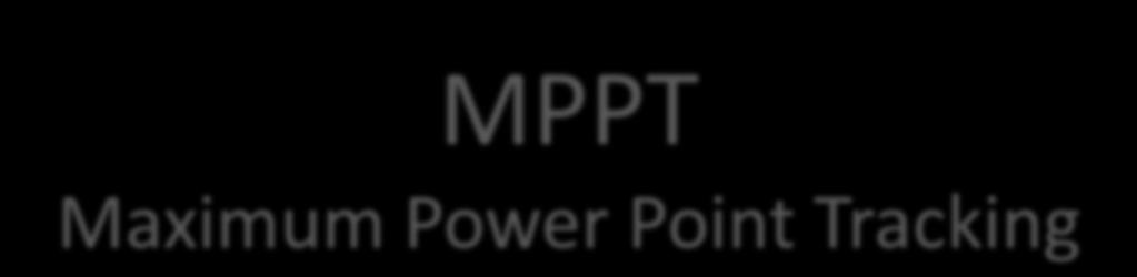 MPPT Maximum Power Point Tracking Maksimum Power Point Tracker(MPPT) adalah suatu metode yang digunakan untuk mengoptimalkan daya keluaran