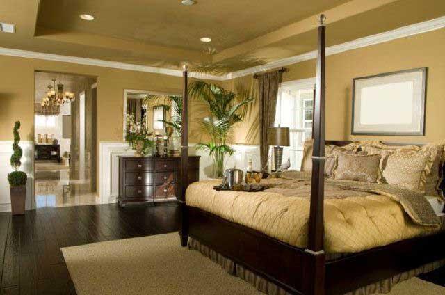 classic style interior bedroom