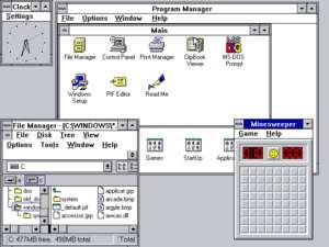 Windows 3.1 Microsoft membuat versi Windows 3.