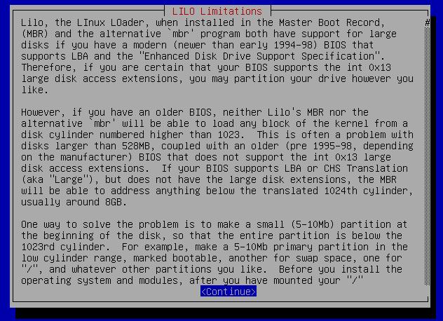 LILO (Linux
