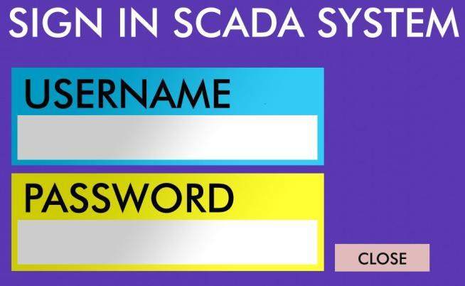 85 dengan password supervisor atau dengan user name operator dan dengan password operator. Gambar 4.6 Tampilan Utama SCADA Sistem Gambar 4.