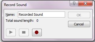 Untuk menyisipkan Audio pada galeri clip art, langkah yang harus dilakukan sama seperti pada menyisipkan Video pada Clip Art, disini perbedaannya hanya di letak jenis file yang akan diambil pada