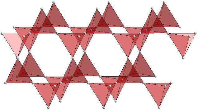 occupied, and 1/2 of the octahedral holes. The first way to think of the spinel structure is the array of Al atoms.