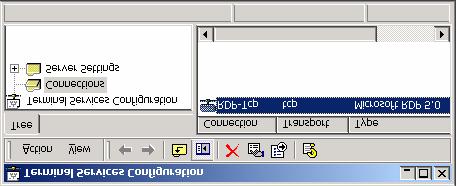 Kemudian ketik password, setelah itu klik OK sehingga desktop Terminal Services Client tampil. Gambar 8.45 Kotak dialog Client Connection Manager 10.
