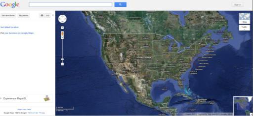 Peta yang digunakan dalam aplikasi ini menggunakan peta dari Google Maps Api (Aplication Programming Interface).