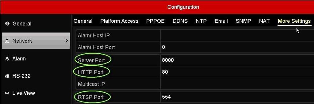 Metode 2: Konfigurasi Port Forwarding Secara Manual Steps: (1) Masuk ke Configuration -> Advanced Configuration -> Network ->
