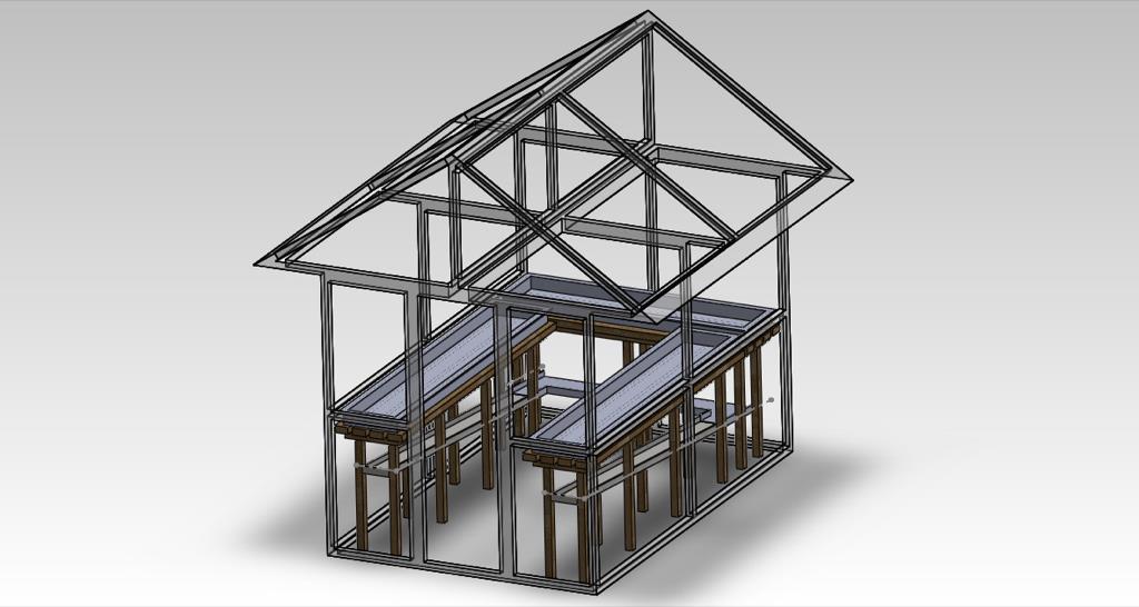 Gambar 4: Rumah kaca dan desain