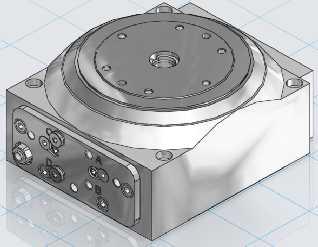 Desain perangkat keras yang digunakan dalam pembuatan prototype ini adalah menggunakan rotary indexing table yang terintegrasi dengan robot 6 axis. 3.
