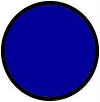 Gambar disamping merupakan gambar kategori obat bebas terbatas yang ditunjukan dengan lingkaran biru.