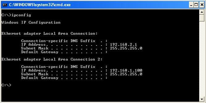 PROSEDUR TATAP MUKA PRAKTEK II Berikut topologi yang akan dijadikan materi praktek: Windows XP (router) 192.168.1.100/24 192.168.2.1/24 Windows Server 2008 (router) 192.168.3.100/24 192.168.2.2/24 Switch-1 Switch-2 Windows XP 192.