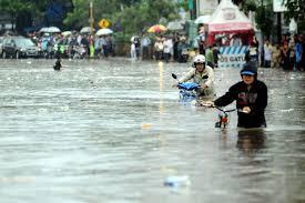 124 dapat memakan korban jiwa manusia dan menyebabkan kerusakan yang cukup parah. 3. Banjir Bencana banjir diawali dengan curah hujan yang sangat tinggi.