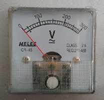 Gambar 3.15 Voltmeter Data Spesifikasi Merk Range Skala : Heles : 0 sampai 300 volt : 10 volt 6. Tachometer Tachometer digunakan untuk mengukur putaran pompa pada tiap data aliran pompa. 3.2 Prosedur Pembuatan dan Pengujian Alat 3.