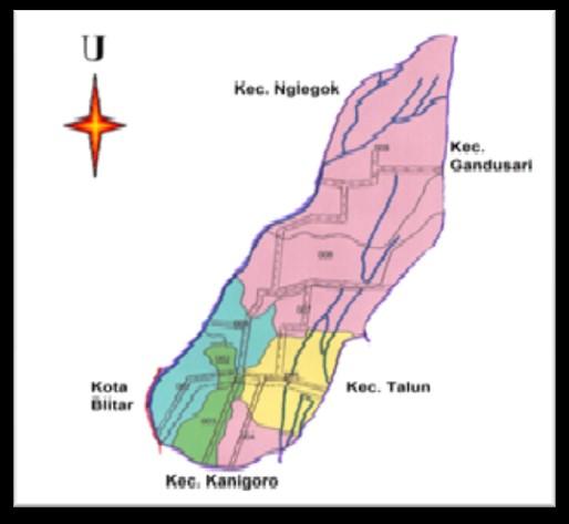 Luas Kecamatan Garum 54,47 Km 2 atau 3,4 persen dari Luas Kabupaten Blitar menempati urutan ke 14 dari 22 kecamatan yang membagi habis wilayah Kabupaten Blitar.