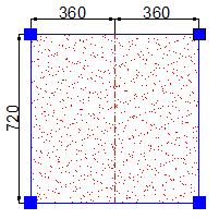 Jadi dimensi balok induk yang digunakan untuk arah y dan arah x adalah 65/40 cm. Ukuran b dan h emenuhi syarat 0,5 < < 0,65 4.1.1.b Dimensi balok anak satu arah Gambar 4.